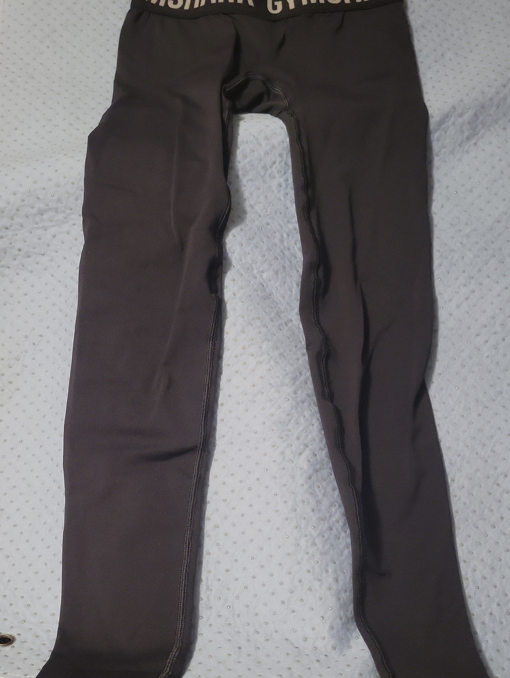 Gymshark Black Stretch Training Leggings with Branded Waist